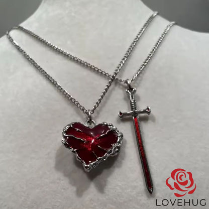 Herz & Schwert Matching Halskette II